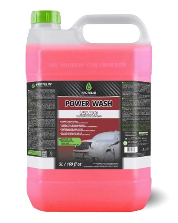 Lava Autos Power Wash Shampoo Concentrado 5L Protelim