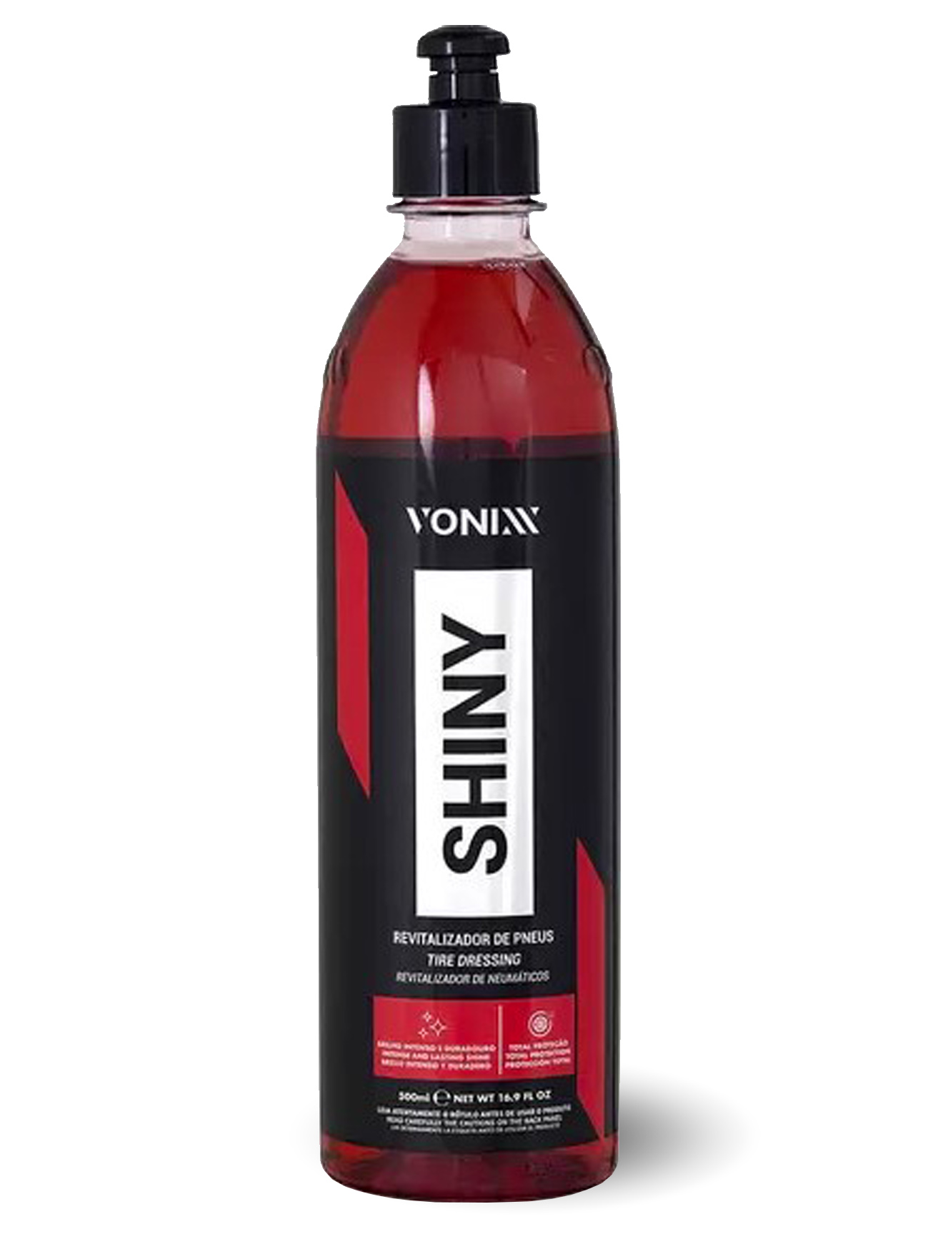 Shiny Revitalizador de Pneus Brilho Intenso Vonixx  500ml