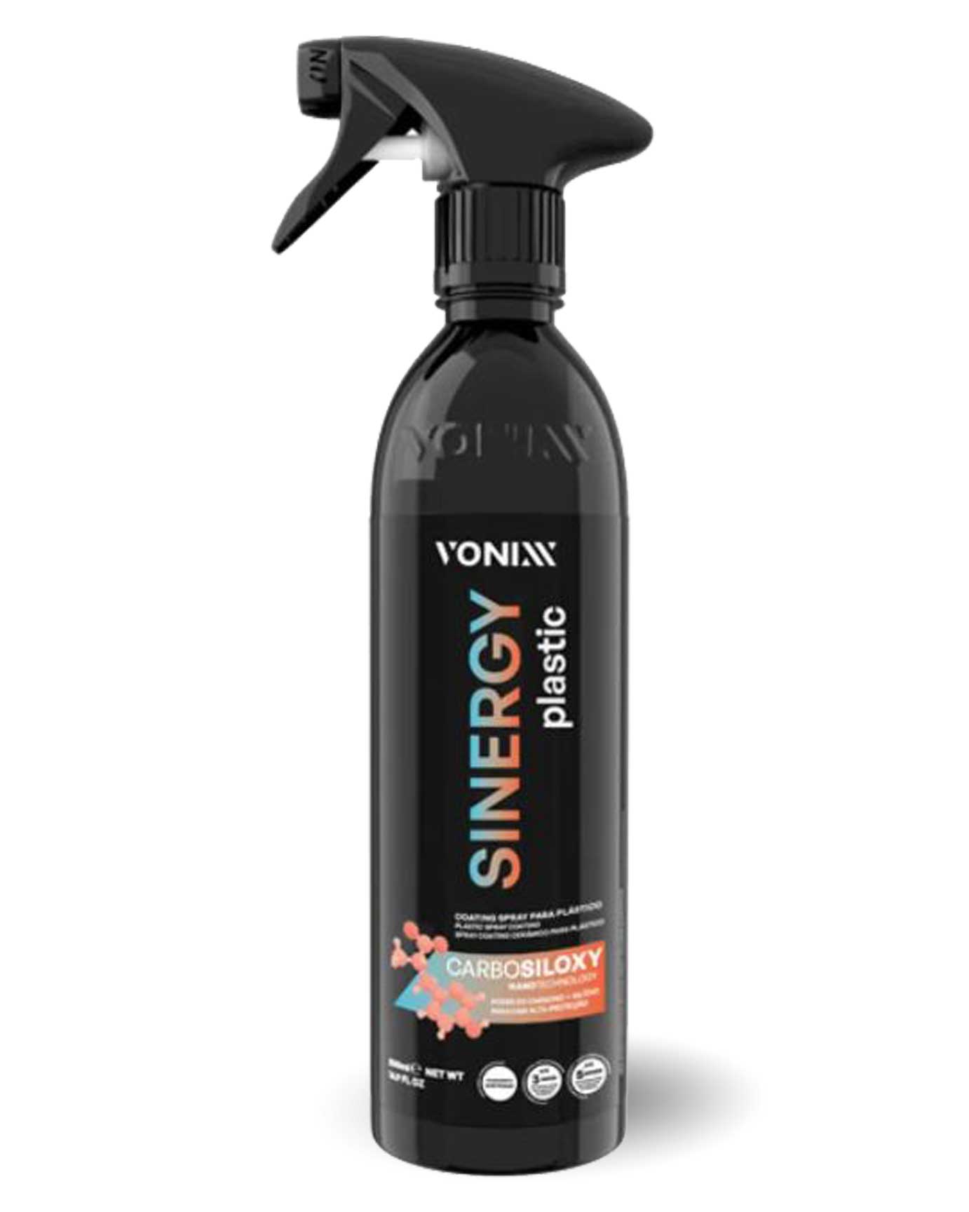 Sinergy Plastic Coating Spray Para Plásticos Vonixx 500ml
