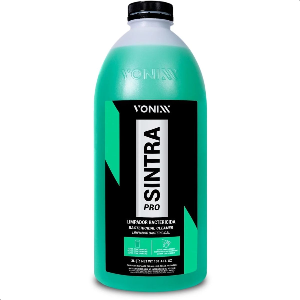 Limpeza Interna Automotiva Bactericida Fungicida Sintra Pro 3L Vonixx