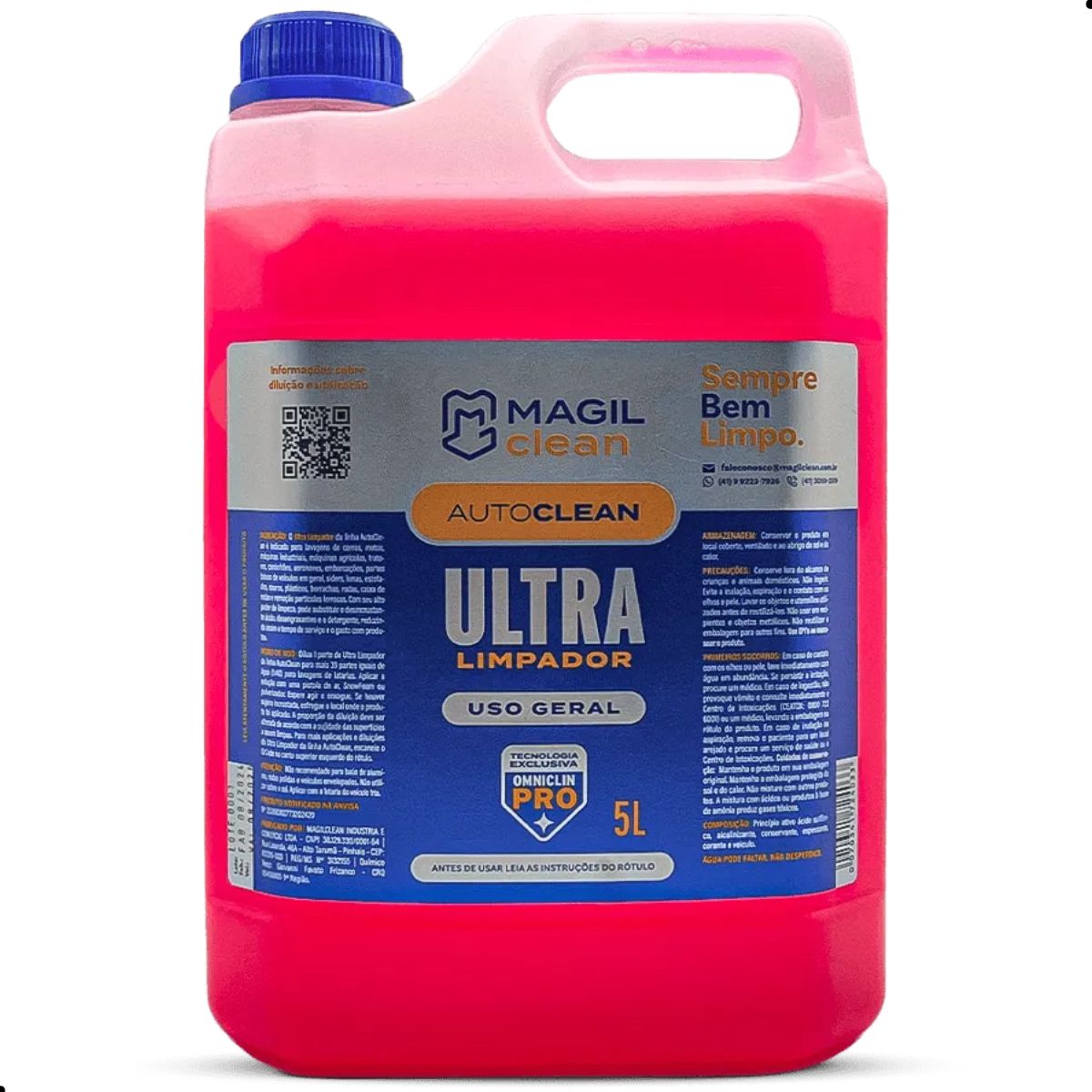 Ultra Limpador Uso Geral 5 Litros Magil Clean
