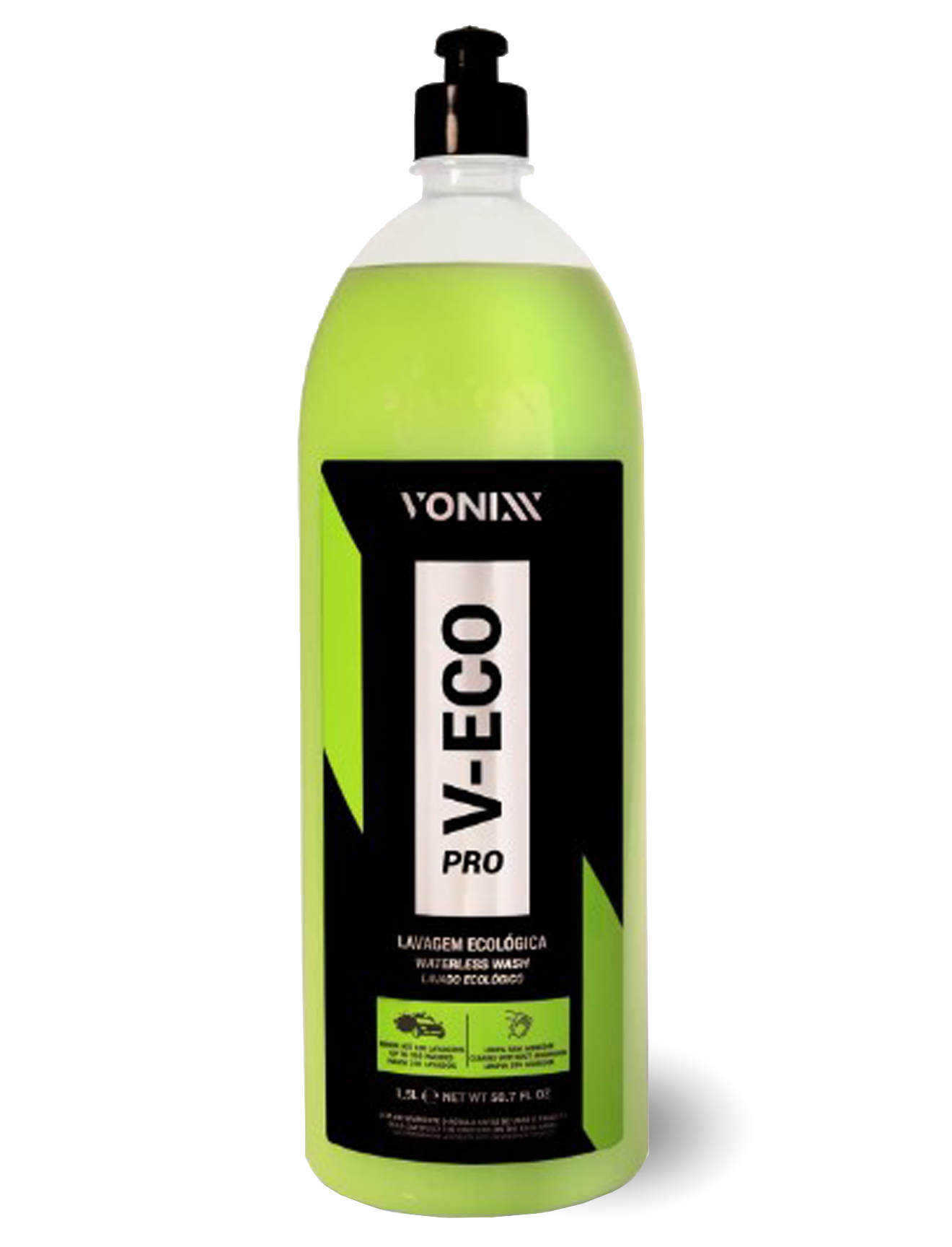 V-Eco Concentrado- Lavagem a Seco Com Cera de Carnaúba 1,5L Vonixx