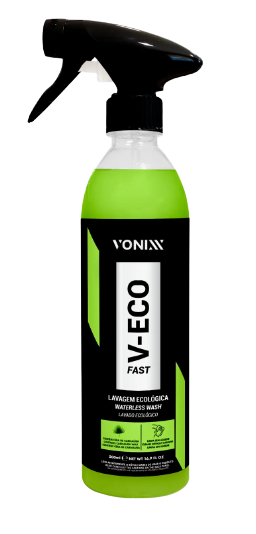 V-Eco Fast Pronto Uso Lavagem a Seco Com Cera de Carnaúba 500ml Vonixx