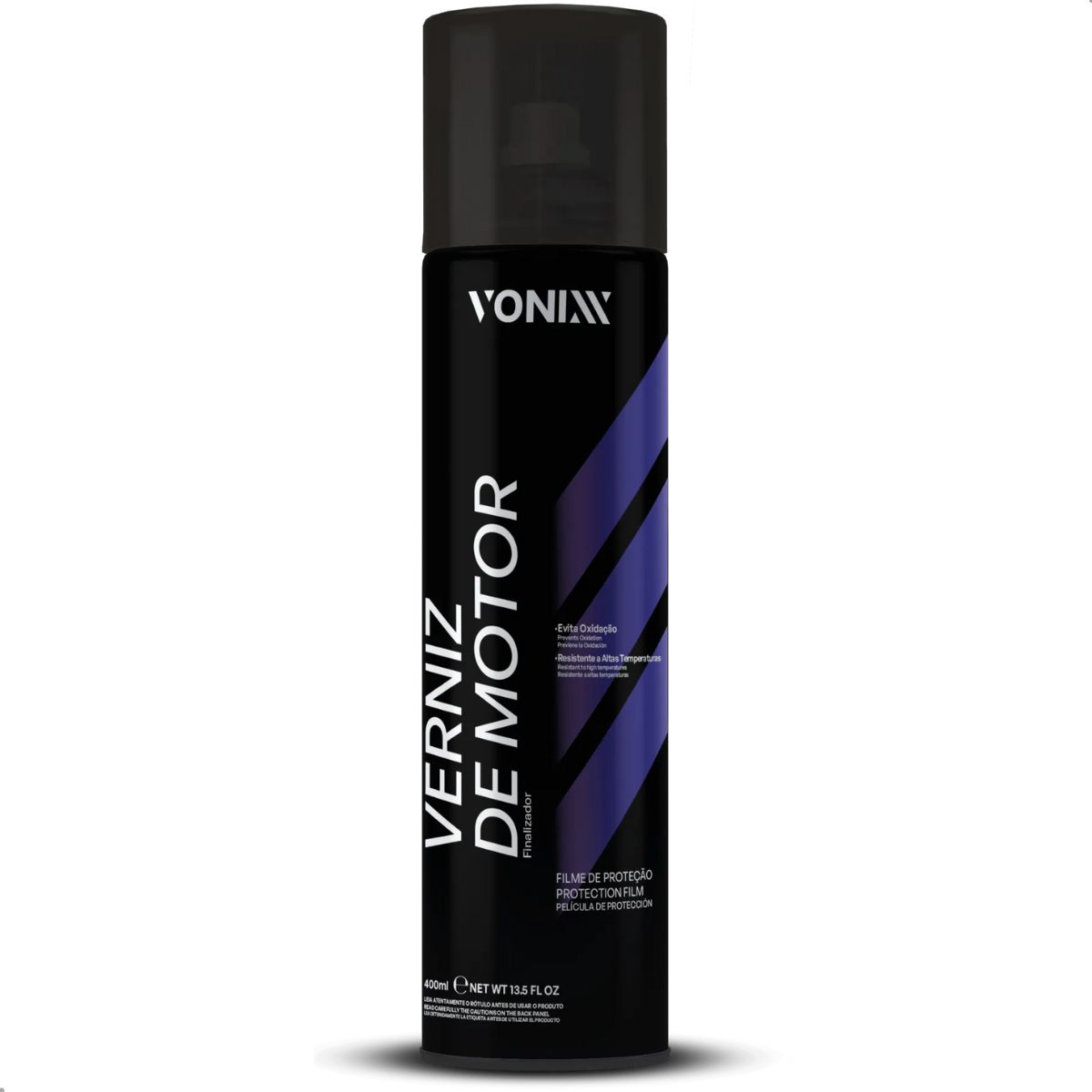 Verniz De Motor Spray Aerossol Proteção Brilho 400 ml Vonixx