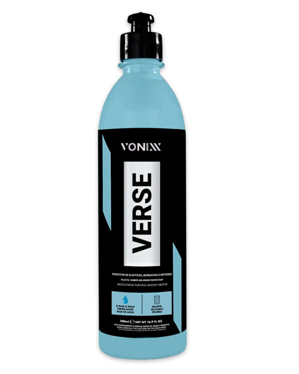 Verse Renovador de Plásticos Borrachas e Superfícies Metálicas Concentrado Interno e Externo 500ml