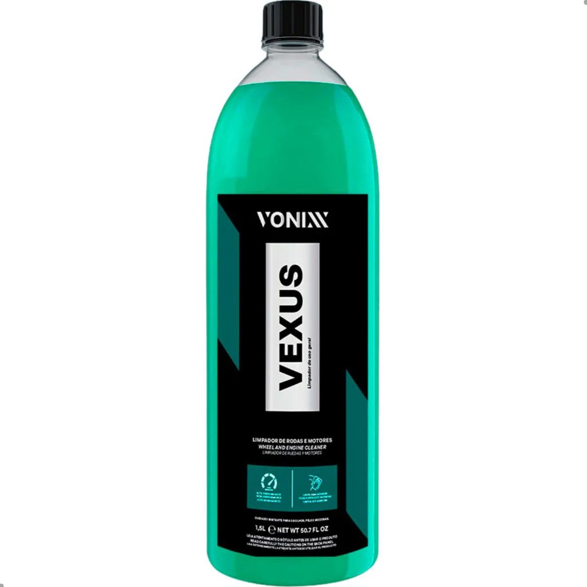Vexus Limpador De Rodas e Motores Pronto Uso pH Neutro 1,5 L Vonixx