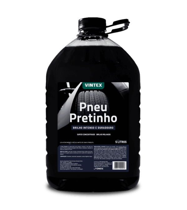 Vintex Pneu Pretinho 5L - Brilho Molhado