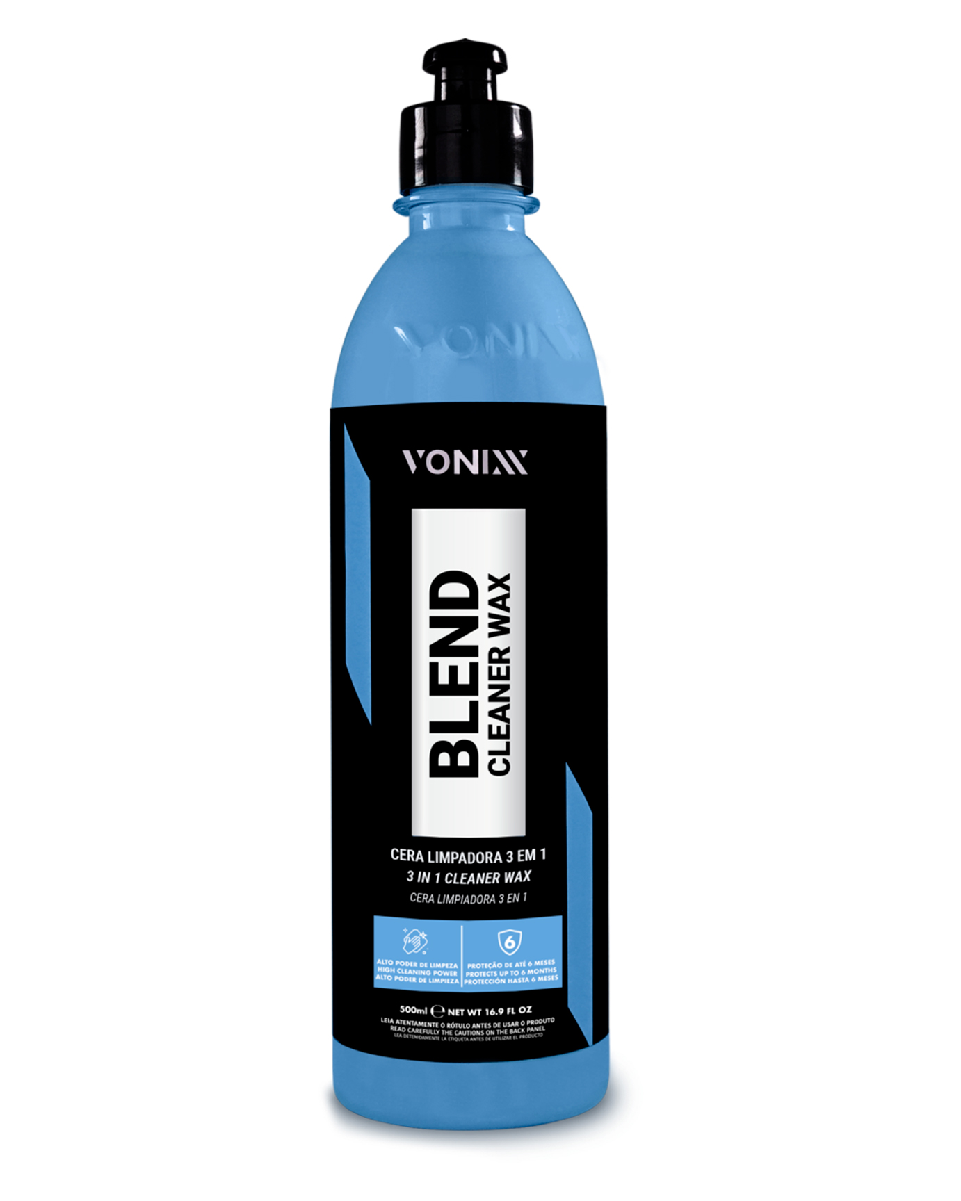Vonixx Blend Cleaner Wax 500ml - Cera Limpadora 3 em 1