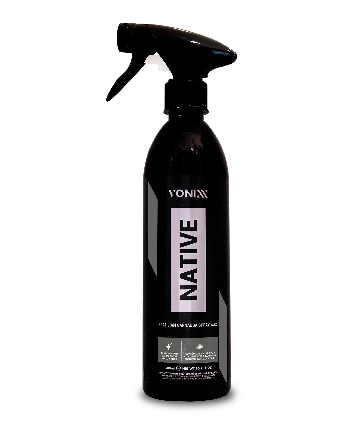 Native Spray Wax Cera de Carnaúba 473ml Vonixx