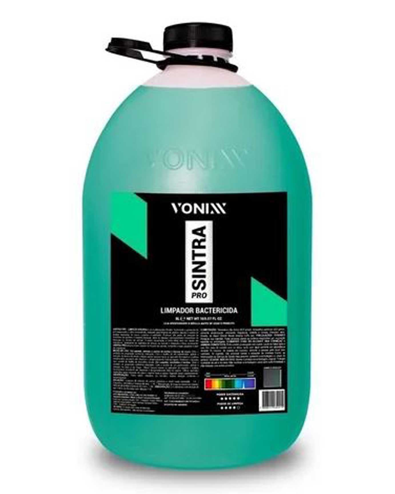 Sintra Pro Limpador Bactericida Interno Concentrado 5L Vonixx