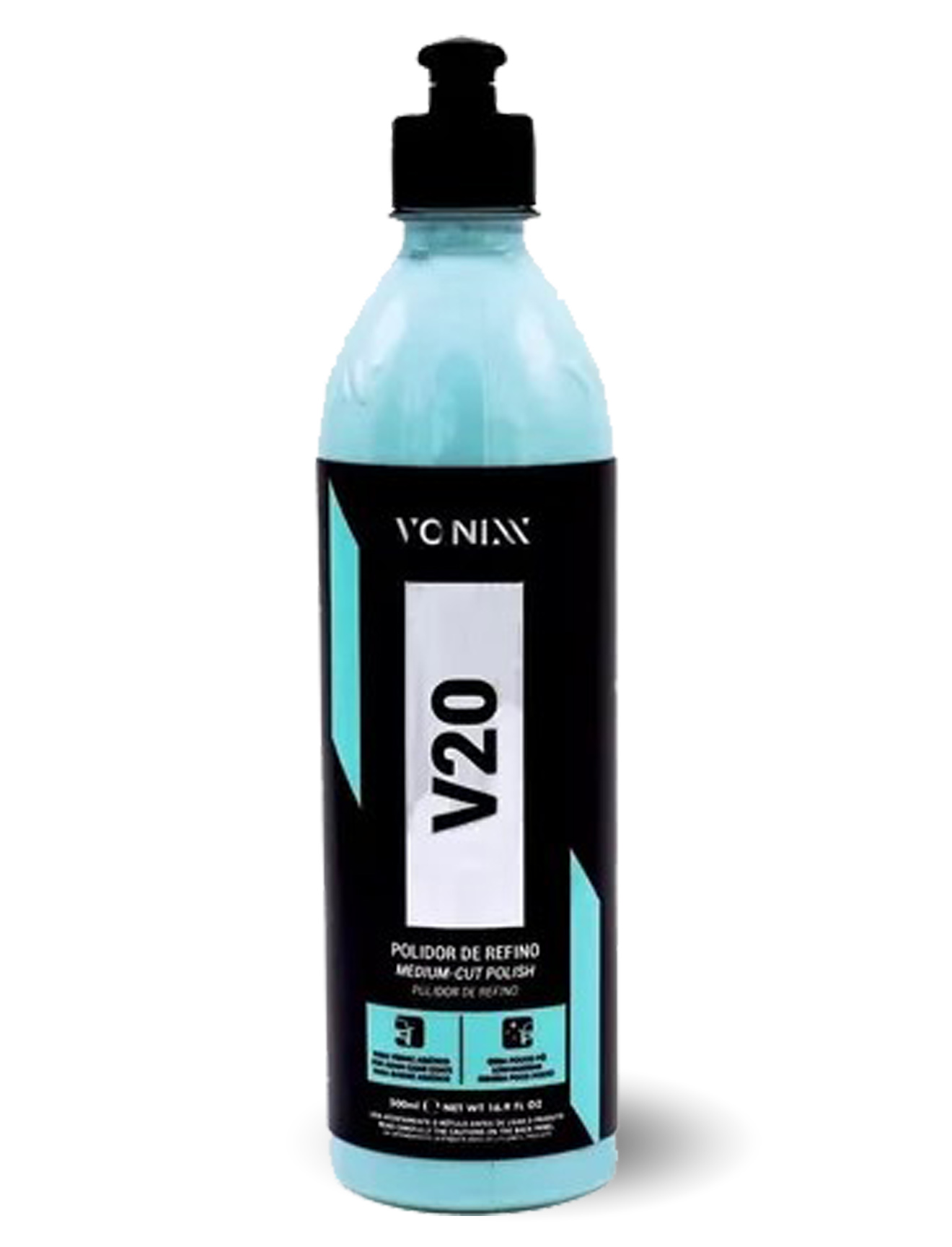 V20 500ml Polidor de Refino Verniz Asiático Vonixx