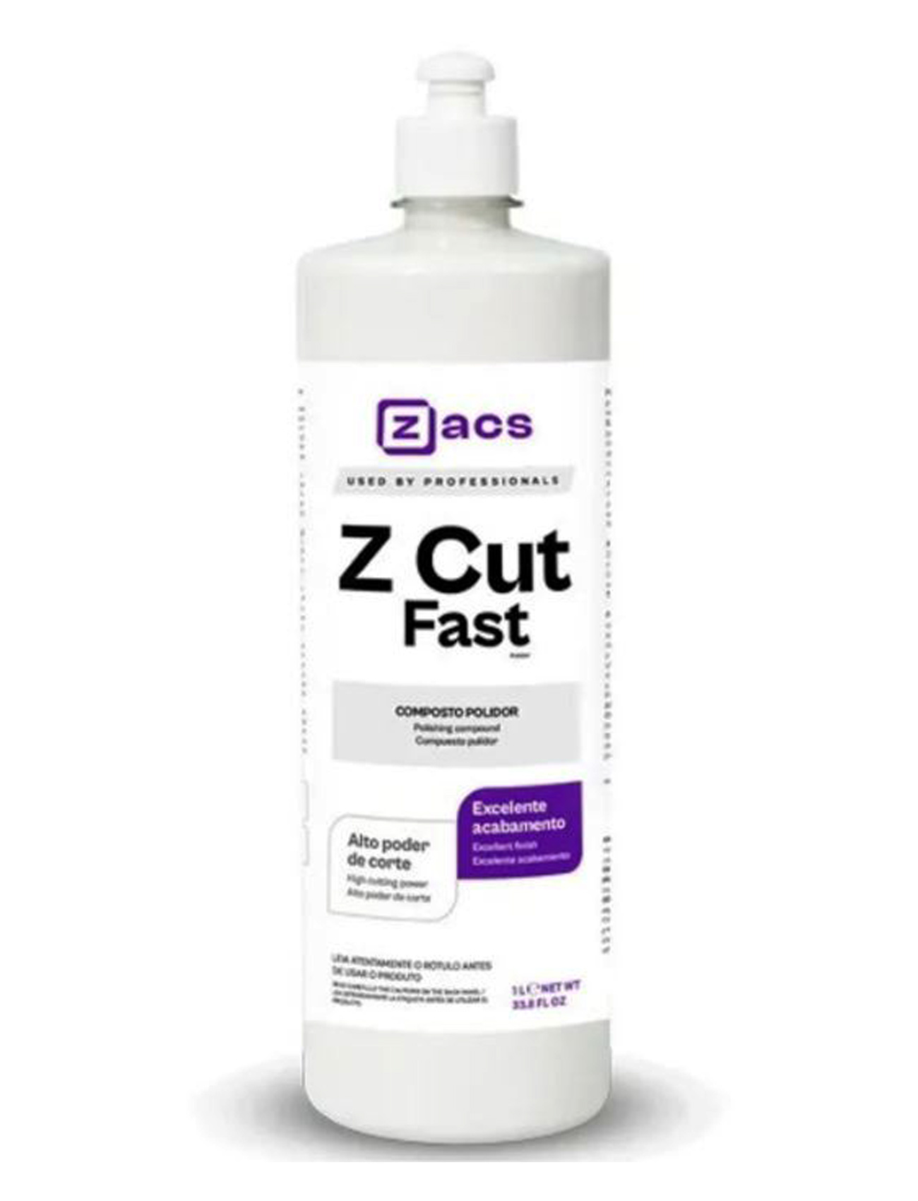 Z Cut Fast Composto Polidor de Corte 1L Zacs